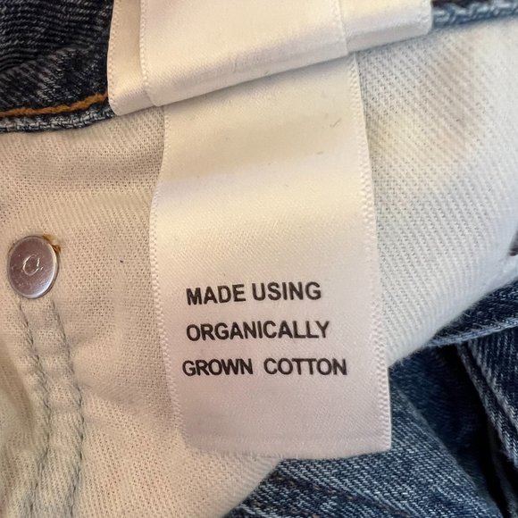 AGOLDE 90's Pinch Waist High Rise Straight Jeans - Size 27 in Navigate - Picture 8 of 8